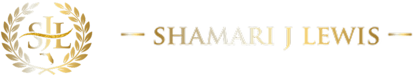 Shamari J Lewis text logo